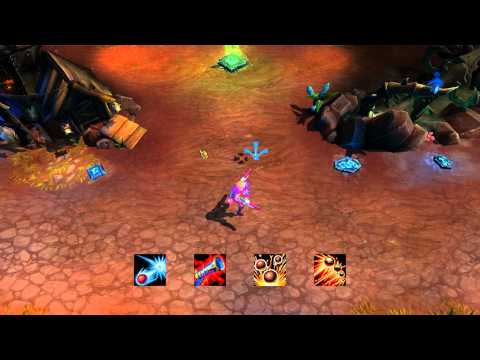 Arcade Miss Fortune Skin -  Skin Spotlight/Preview 업데이트 - League of Legends HD 2160p Spotlights