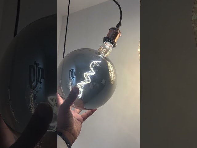 انارة فيلمنت ديكور رمادية كروية