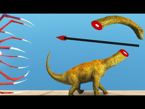 SPIDERMAN Tentacle! Deadly Black Ballista Shoot Animals to Tentacle - Animal Revolt Battle Simulator