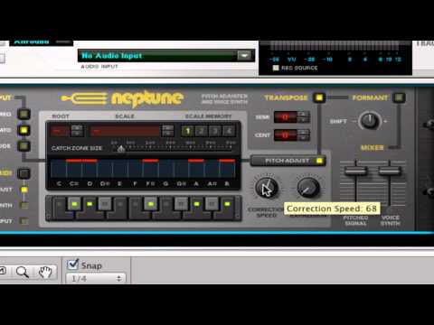 Songwriting Series in Reason Part:7 Neptune Pitch Adjuster and Voice Synth