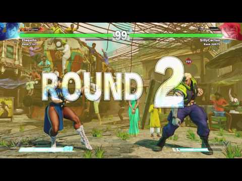 Street Fighter V - Flaquito (Chun-Li) vs. SillyCactus (Nash)