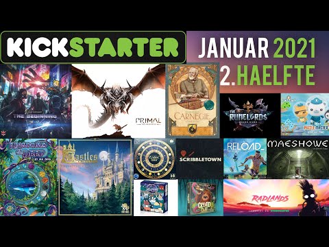 Brettspiele auf Kickstarter im Januar 2021 (2. Hälfte) - Kickstartervorschau -