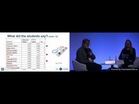 OEB 2016 - Blended Learning in Large Classes - Erik Wilberg