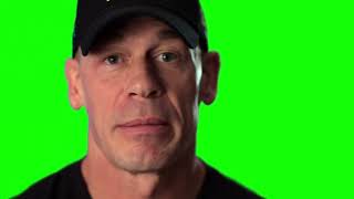 John Cena "my name is John Cena, the name I use in the ring is John Cena..." green screen
