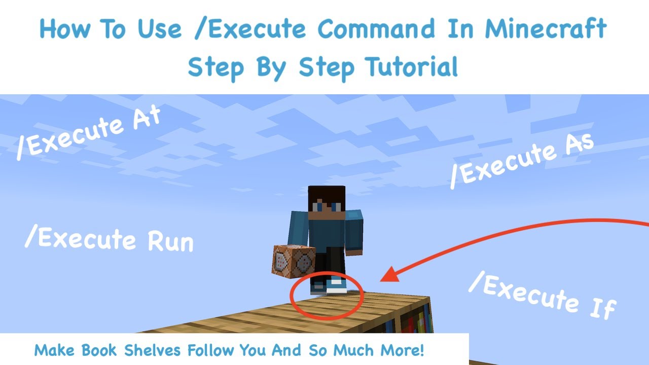 ✔️ How To Use The Execute Command In Minecraft! ✔️ ✔️ How To Use The Execute Command In Minecraft! ✔️