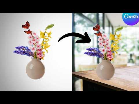 Text Masking Effect in Canva Text Clipping Mask Effect Tutorial