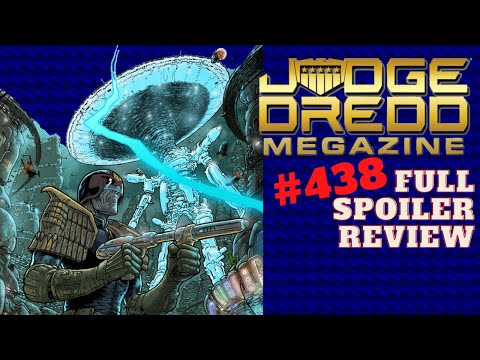 JUDGE DREDD MEGAZINE #438 - FULL SPOILER REVIEW - DECEMBER 2021 - CLASSIC UK COMIC BOOK
