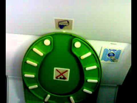 как работает туалет в самолете