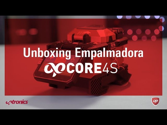 Unboxing - Empalmadora de fibra óptica 