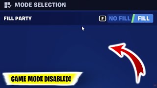 Mode selection fortnite BUG | Fortnite game mode disabled | Zero build / Battle Royale change mode