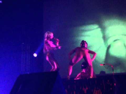 Die Antwoord LIVE Scopie MILANO 2014.06.20.