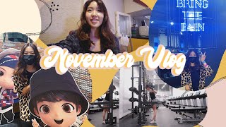 November Vlog #2: BTS POP-UP SHOWCASE in Singapore, Wishtrend Unboxing, Gym Session | thatxxRin