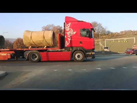 Západný obchvat mesta Prešov. Vjazd na diaľničný úsek D1 Prešov, západ - Prešov, juh