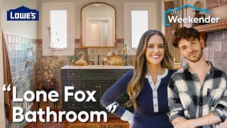Lowe's Home Improvement — The Weekender: "The Lone Fox Bathroom" Makeover (Season 7, Episode 2)