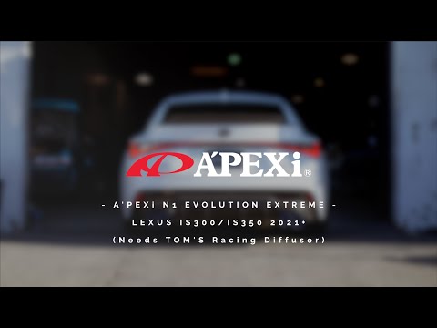 A'PEXi N1-X Evolution Extreme Exhaust - 2021+ Lexus IS300 / IS350