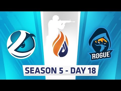 ECS Season 5 Day 18 - Luminosity vs Rogue - Overpass