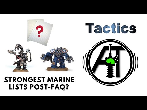 Strongest Space Marines Lists Post-Errata? Three Lists and thoughts...