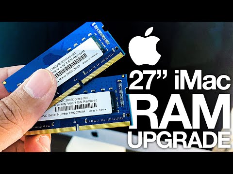 Apple iMac 27" RAM Upgrade - Upgrade 2012-2020 iMac Computer Memory Tutorial