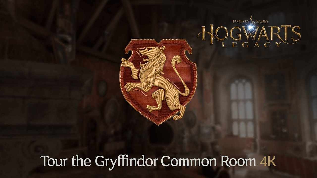 Hogwarts Legacy - Tour the Gryffindor Common Room [4K] - YouTube