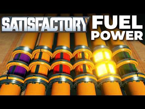 Ultimate Satisfactory Fuel Power Guide | Fuel, Turbofuel, Rocket Fuel, Ionized Fuel