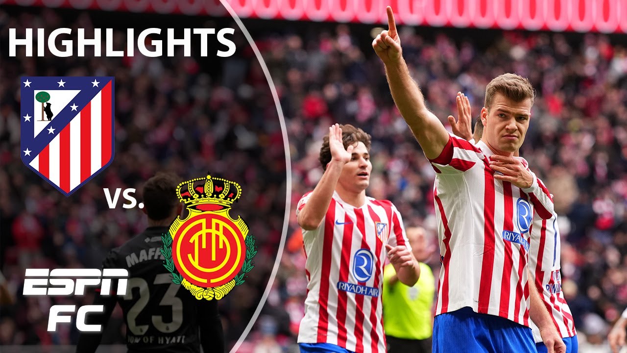 Atl. Madrid vs Mallorca Highlights and Goals Season 2025/2026