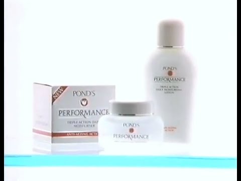 Pond's Performance Triple Action Daily Moisturiser (v.1) 30s - United Kingdom, 1992