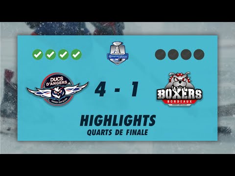 Ducs d'Angers 4-1 Boxers de Bordeaux - Highlights - SLM Quarter-Finals 2022/23
