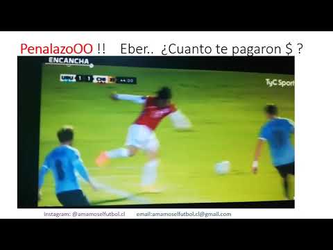Chile vs Urugay Penal no cobrado, Penalazo