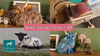 Yarn coo's, mushrooms, trips away and I got a drum carder! The diary of a needle felting business