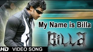 Billa Movie  My Name is Billa Video Song  Prabhas 