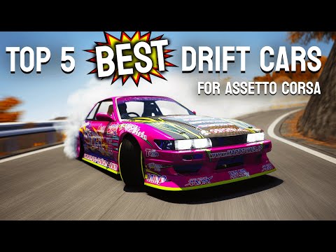TOP 5 BEST DRIFT CAR MODS FOR ASSETTO CORSA 2022!
