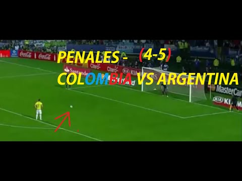 COLOMBIA VS ARGENTINA - PENALES COMPLETOS HD - COPA AMERICA