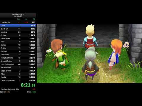 FF3 3D Remake [Steam] Any% speedrun in 4:07:32