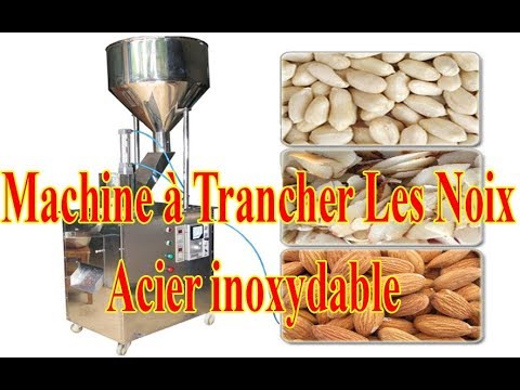 Machine à Trancher Les Noix d'acier inoxydable  - Trancheuse - Découpeuse De Noix - Bencoma