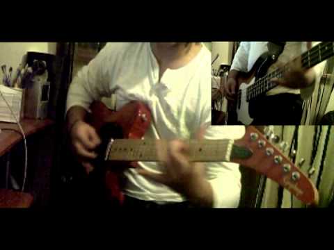 Guitar and Bass Cover of Over My Head - Sum 41 by Nelson Morais