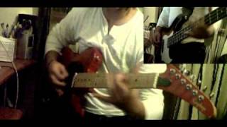 Guitar and Bass Cover of Over My Head - Sum 41 by Nelson Morais