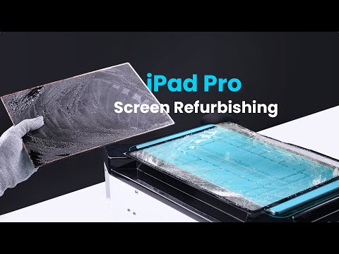 So überholen Sie den 12,9-Zoll-Bildschirm des iPad Pro (nur Glas)