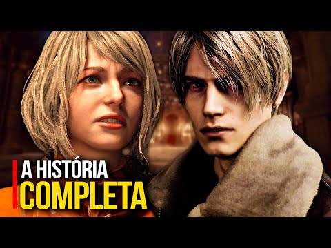 A HISTÓRIA COMPLETA DE RESIDENT EVIL 4 REMAKE - Enredo com Spoilers