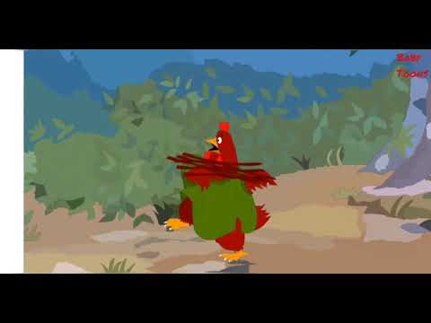 The Sly Fox And The Little Red Hen English Story