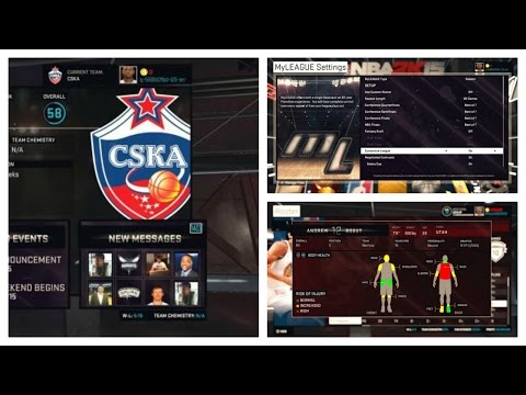 NBA 2K15 PS4 MyLeague Mode - NEW Teams & Players in NBA 2K15 Next Gen?!