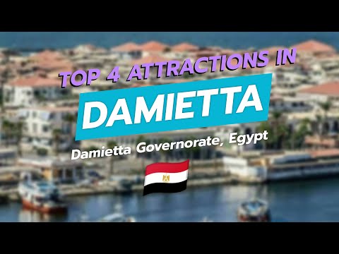 Top 4 Attractions in Damietta, Egypt 🇪🇬🏖️ | Ras El Bar Beach, Damietta Port, New Damietta Promena