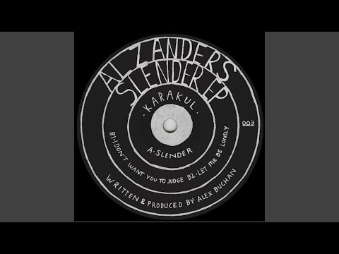 I Don't Want You To Judge