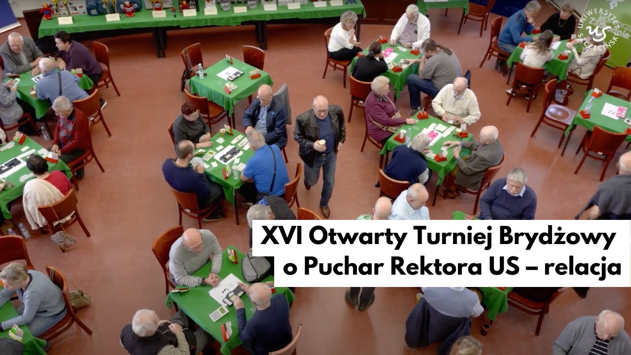 XVI Otwarty Turniej Brydżowy o Puchar Rektora US - relacja