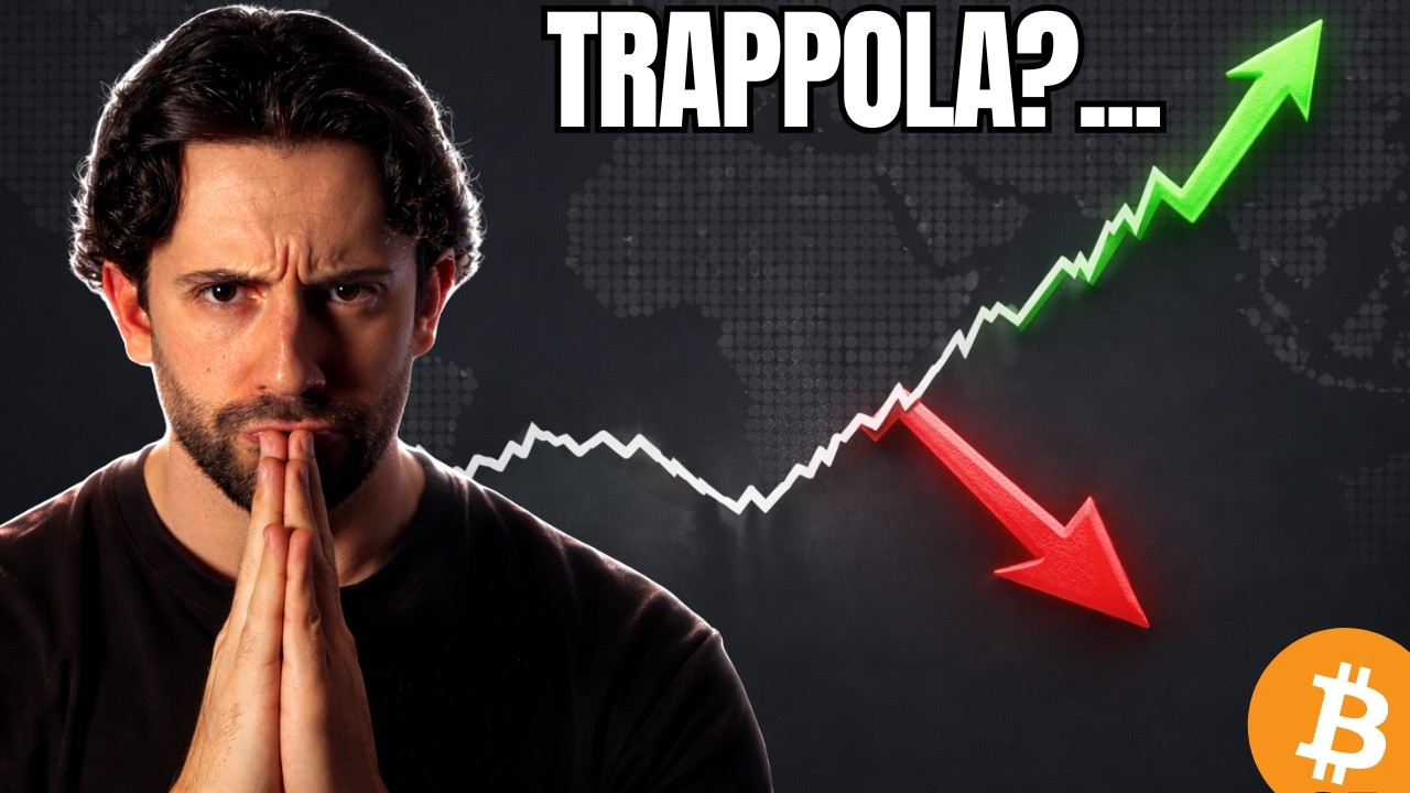 BITCOIN PUMP 🚨 Si torna a salire o è una trappola?