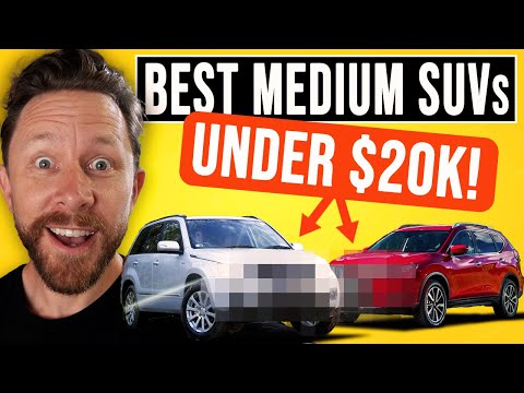 BEST used Medium SUVs UNDER $20,000 to buy in 2023