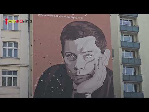 Mural „Zbigniew Herbert 1924-1998”