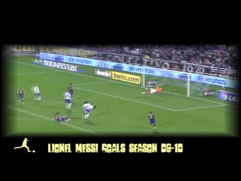 Lionel Messi FC Barcelona ~ 47 Goals & Commentary 09-10 (Part. 2)