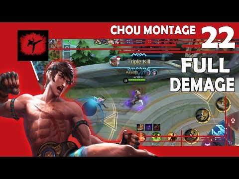 CHOU MONTAGE - #22 BEST MONTAGES | MOBILE LEGENDS | Rendz ✓