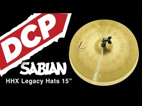 Sabian HHX Legacy Hi Hat Cymbals 15" 853/1330 grams 11502XLN