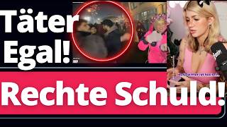 IRRE: Streamerin von Migrant angegriffen, aber am Ende sind "Rechte" wieder schuld!